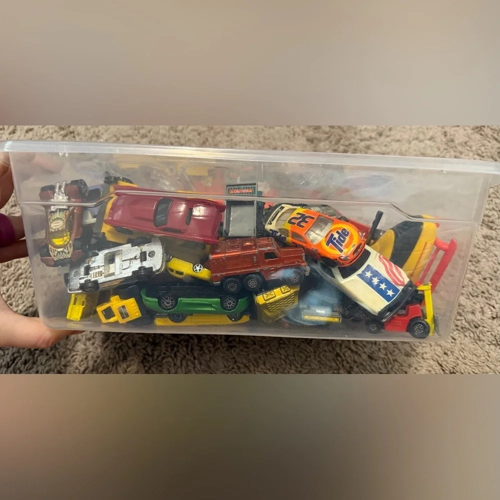 Lot of Hotwheels Matchbox and Misc. Cars and Trucks